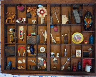 Antique printers box