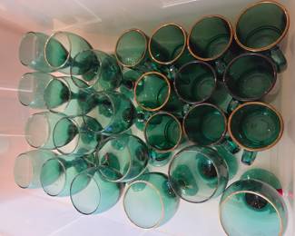 Vintage Juniper glassware