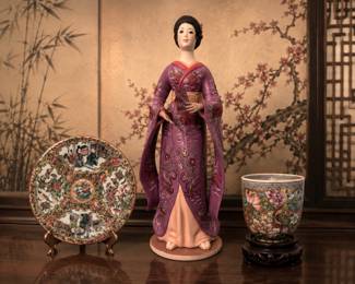 Ispanky Japanese woman Chinese plate bowl