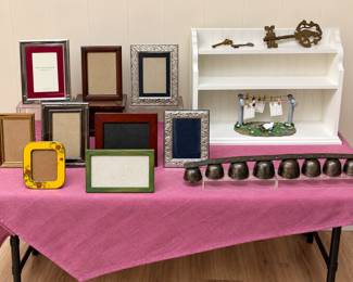 PIcture frames and cowbells