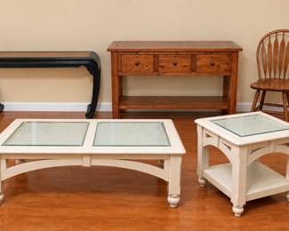 Den Coffee and end tables Desk Stool Display table