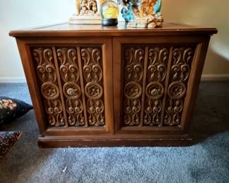 Vintage Stereo Console Cabinet