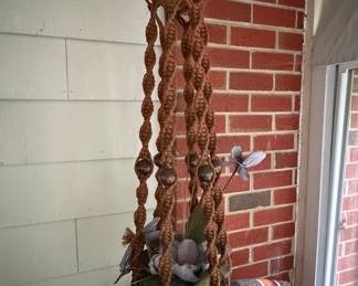 Vintage Macrame Plant Hanger