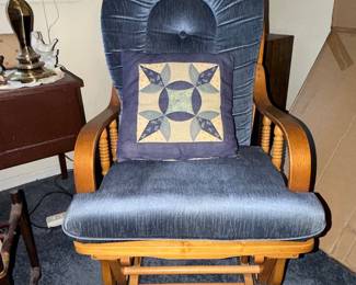 Vintage Glider Rocking Chair