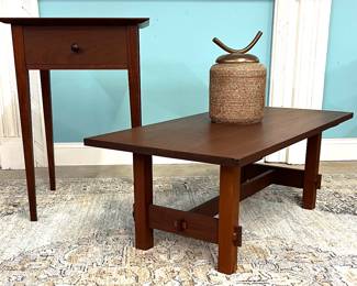 Locally crafted mahogany tables