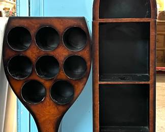 Unusual wine rack