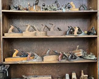 Vintage woodworking tools
