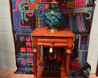 Colorful wall hanging