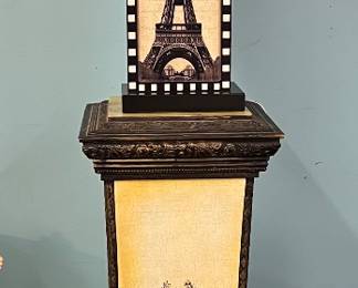 Parisian motif pedestal