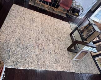 Big wool rug - nice  2 of them in house