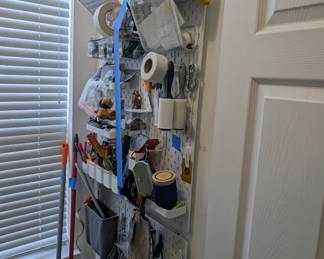 Blue tape owner keeping