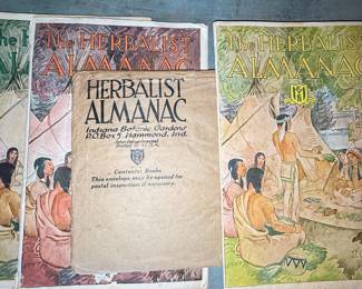 Indiana Botanic Gardens Herbalist Almanac Collection