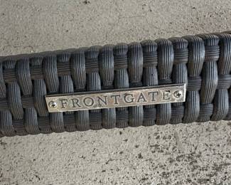 Frontgate Wicker Bistro Table