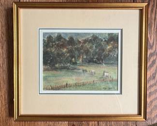 Avery Maples Watercolor Painting