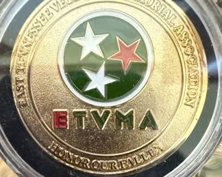East Tennessee Veterans Memorial Association Commemorative Coin Set