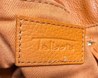 Talbots Leather Tote Bag