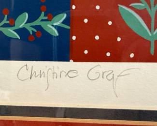 Christine Graf Winter Scene Limited Edition Print