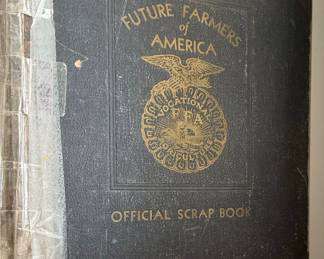 Vintage Future Farmers of America Official Scrapbook