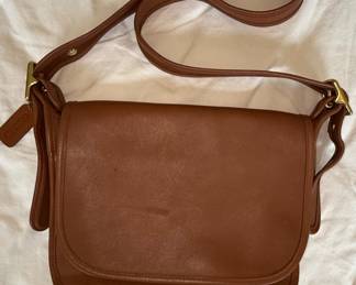 Vintage Coach 9951 Patricia's Legacy Leather Shoulder Bag