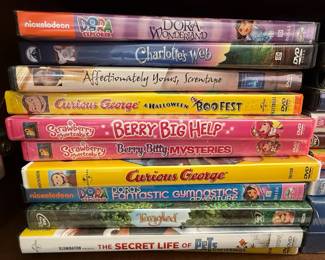 Children's DVD Collection - Assorted Titles