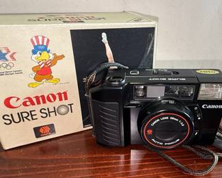 Canon Sure Shot AF35M II "Autoboy 2" 1984 Olympic Edition Camera