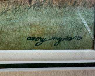 Avery Maples Watercolor Painting