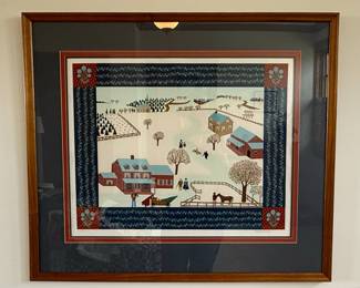 Christine Graf Winter Scene Limited Edition Print