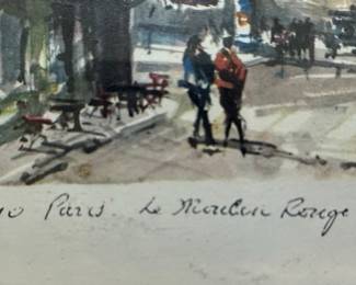Belauze Style Paris Watercolor Prints