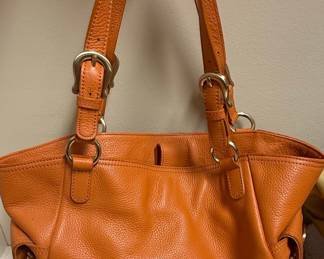 Talbots Leather Tote Bag