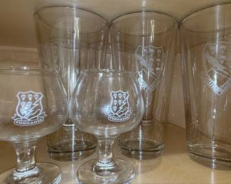 Currahee Military Commemorative Glassware Collection