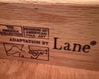 Lane America Collection Folk Art Adaptation Nightstand