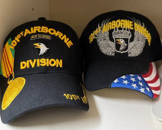 101st Airborne Division "Screaming Eagles" Baseball Caps