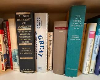 Assorted Hardcover and Softcover Books