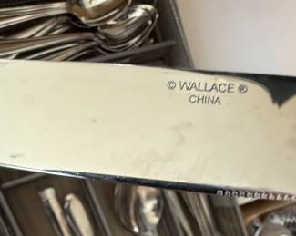 Mixed Stainless Flatware Set with Organizer