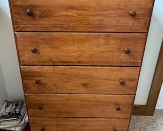 Shaker Style Five-Drawer Chest