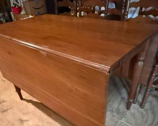 Cherry Drop Leaf Dining Set
