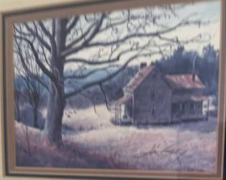 Jim Gray Signed Prints, Set of Four