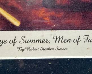 Robert Stephen Simon 'Boys of Summer, Men of Fall' Artist Proof Print