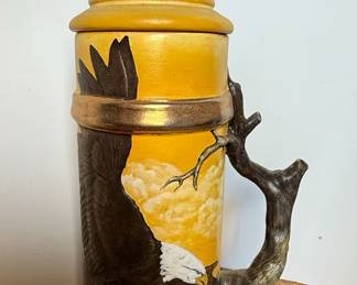 Bald Eagle Style Beer Stein