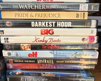 Assorted DVD and Blu-ray Movie Collection