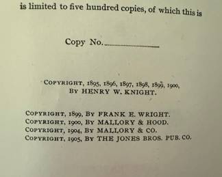 Edward S. Ellis Library of American History Edition de Luxe