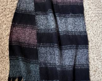 H Halston Plaid Scarf