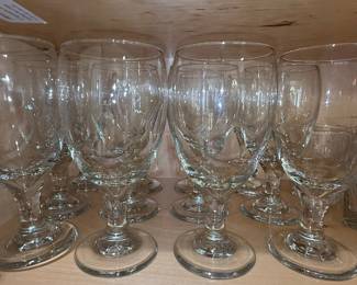 Clear Glass Goblets Style