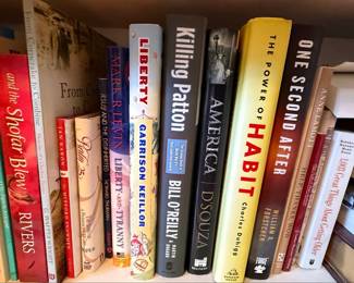Assorted Hardcover and Softcover Books