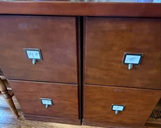 Library Card Catalog Style Desk