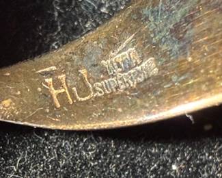 Herff Jones Masonic Class Ring with Red Stone
