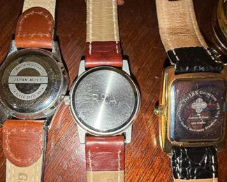 Collection of Six Fashion Wristwatches