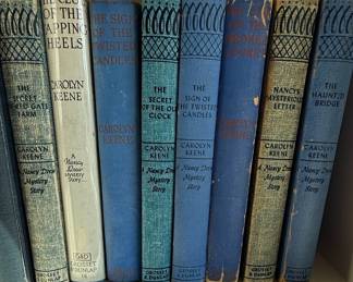 Collection of Vintage Nancy Drew and McGuffey's Reader Books