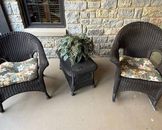 All-Season Wicker Patio Set