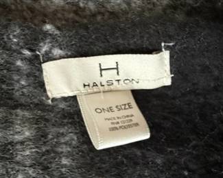 H Halston Plaid Scarf